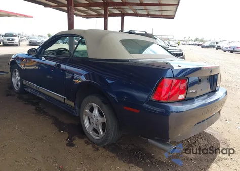 2002 Ford Mustang из США, поврежденный, VIN 1FAFP44432F196256
